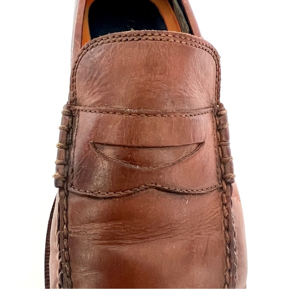 Cole Haan Penny Loafer light brown leather size men’s 9 - Picture 3 of 14